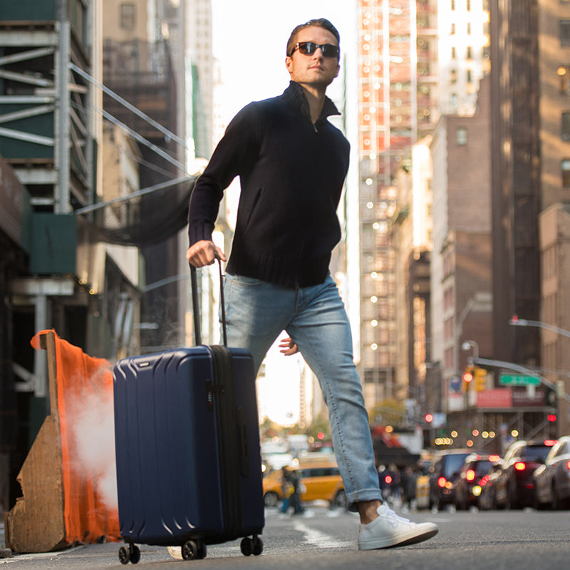 NONSTOP To New York 28-Inch Expandable Spinner with TSA Lock