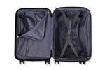 NONSTOP New York Elite Luggage Expandable Lightweight Spinner Wheels hard side shell Travel Suitcase Set, TSA Lock, Double USB Port, 3 packing cubes