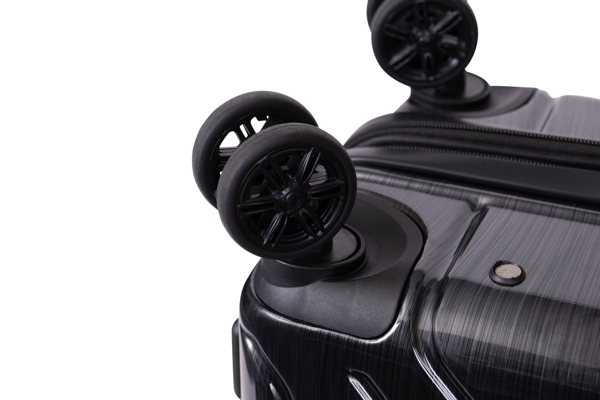 NONSTOP New York Elite Luggage Expandable Lightweight Spinner Wheels hard side shell Travel Suitcase Set, TSA Lock, Double USB Port, 3 packing cubes