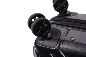 NONSTOP New York Elite Luggage Expandable Lightweight Spinner Wheels hard side shell Travel Suitcase Set, TSA Lock, Double USB Port, 3 packing cubes
