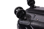 NONSTOP New York Elite Luggage Expandable Lightweight Spinner Wheels hard side shell Travel Suitcase Set, TSA Lock, Double USB Port, 3 packing cubes