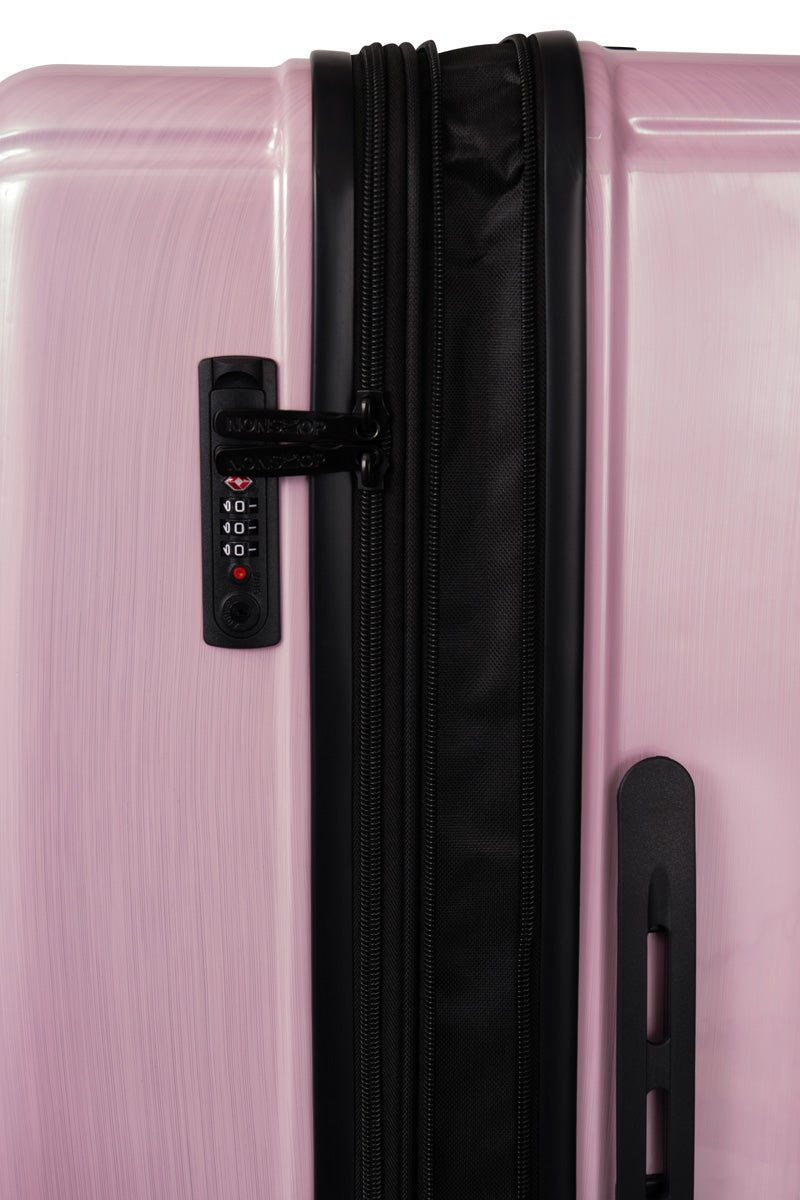 NONSTOP New York Elite Luggage Expandable Lightweight Spinner Wheels hard side shell Travel Suitcase Set, TSA Lock, Double USB Port, 3 packing cubes