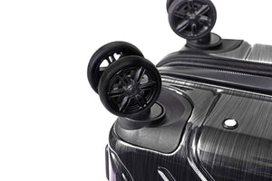 NONSTOP New York Elite Luggage Expandable Lightweight Spinner Wheels hard side shell Travel Suitcase Set, TSA Lock, Double USB Port, 3 packing cubes