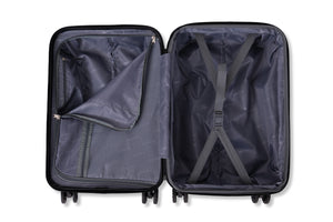 NONSTOP New York Elite Luggage Expandable Lightweight Spinner Wheels hard side shell Travel Suitcase Set, TSA Lock, Double USB Port, 3 packing cubes