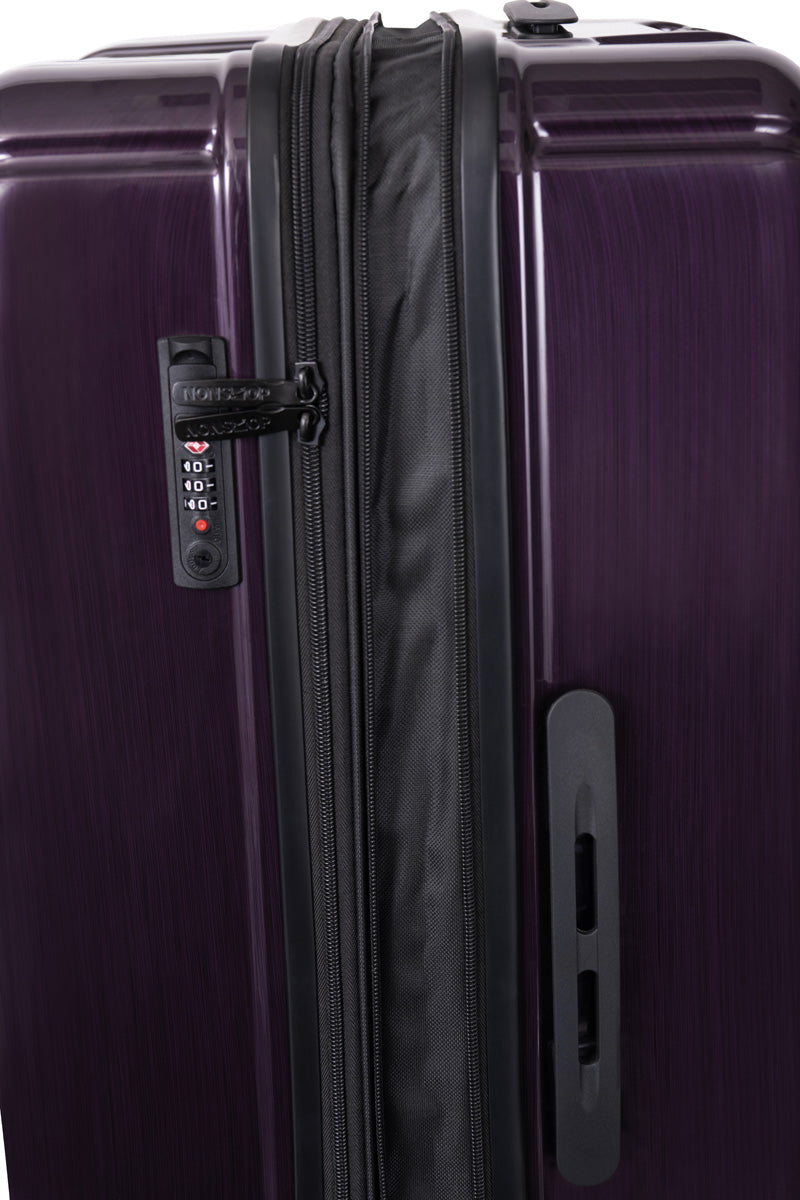 NONSTOP New York Elite Luggage Expandable Lightweight Spinner Wheels hard side shell Travel Suitcase Set, TSA Lock, Double USB Port, 3 packing cubes