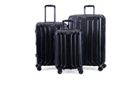 NONSTOP New York Elite Luggage Expandable Lightweight Spinner Wheels hard side shell Travel Suitcase Set, TSA Lock, Double USB Port, 3 packing cubes