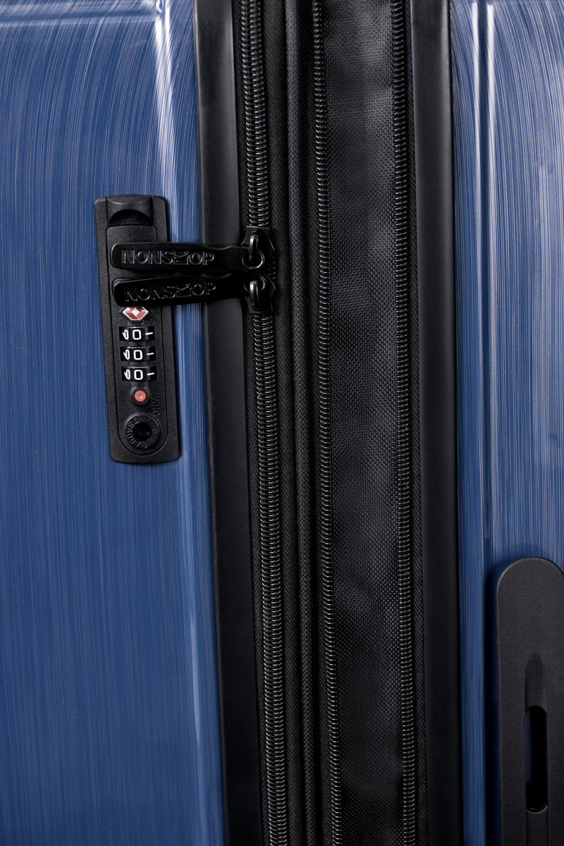 NONSTOP New York Elite Luggage Expandable Lightweight Spinner Wheels hard side shell Travel Suitcase Set, TSA Lock, Double USB Port, 3 packing cubes