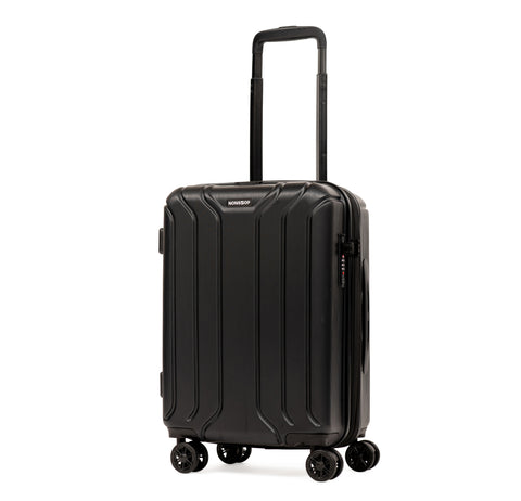 NONSTOP To New York 20-Inch Expandable Spinner with TSA Lock and Double USB Port