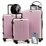 gallery|NS-NYE181-205+5KSL-08|Blush Pink|3-piece Set (20/24/28) W/Power Bank|image-1