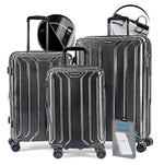 gallery|NS-NYE181-801+5KSL-08|Charcoal|3-piece Set (20/24/28) W/Power Bank|image-1