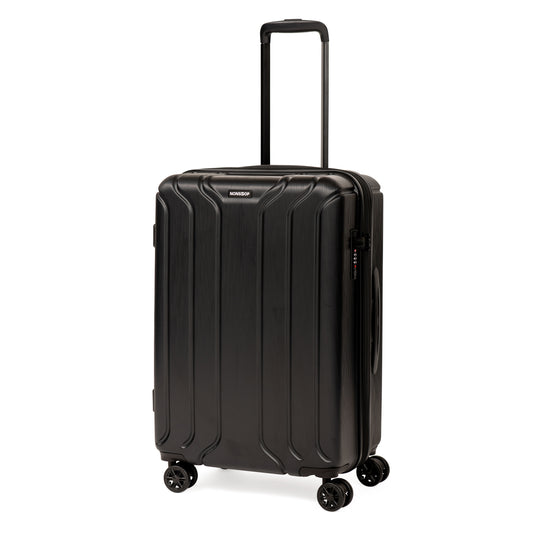 NONSTOP To New York 20-Inch Expandable Spinner with TSA Lock and Double USB Port