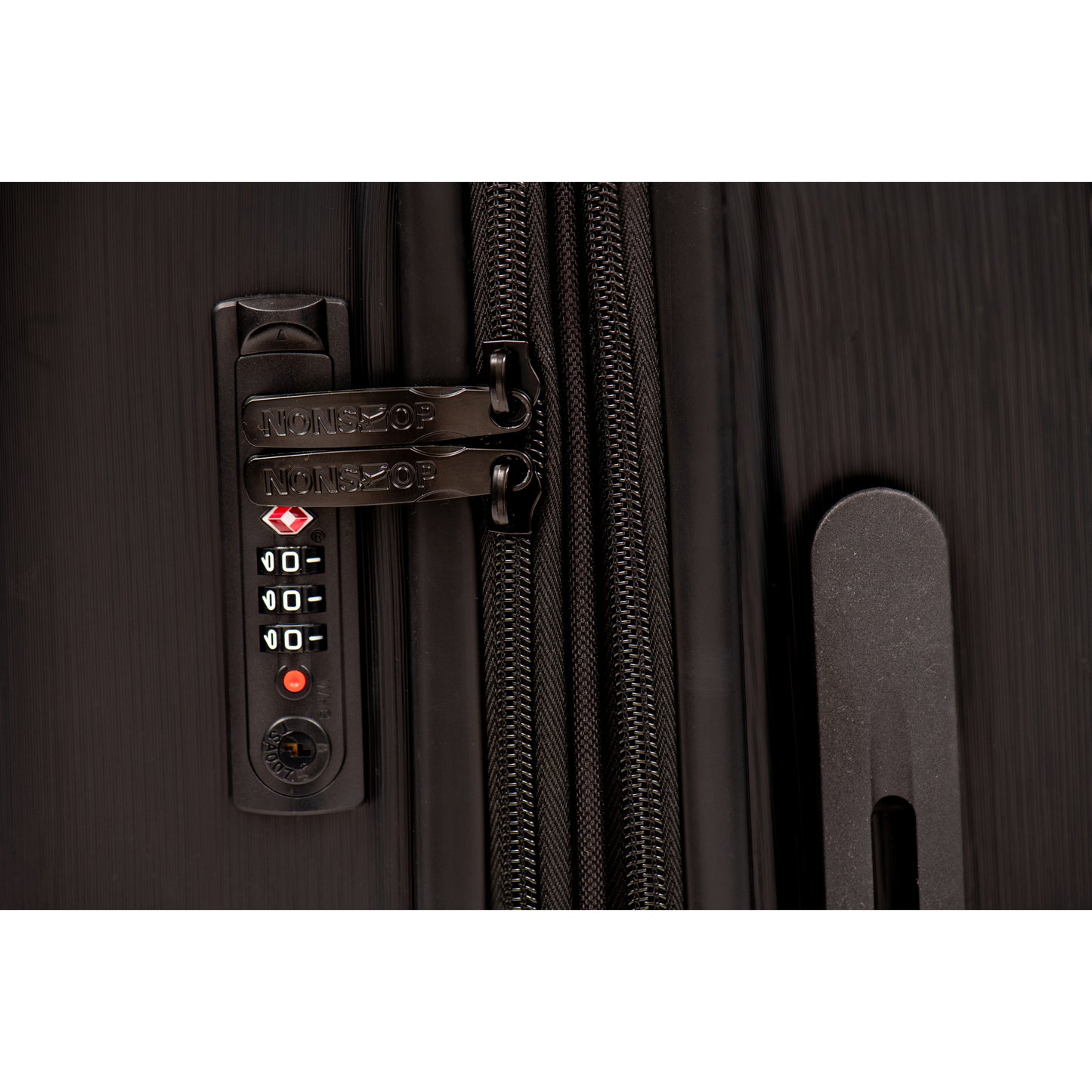 NONSTOP To New York 20-Inch Expandable Spinner with TSA Lock and Double USB Port