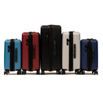 NEW YORK 3 Piece Set (20"/24"/28") 4-Wheel Luggage Set + PowerBank & 2 packing cubes