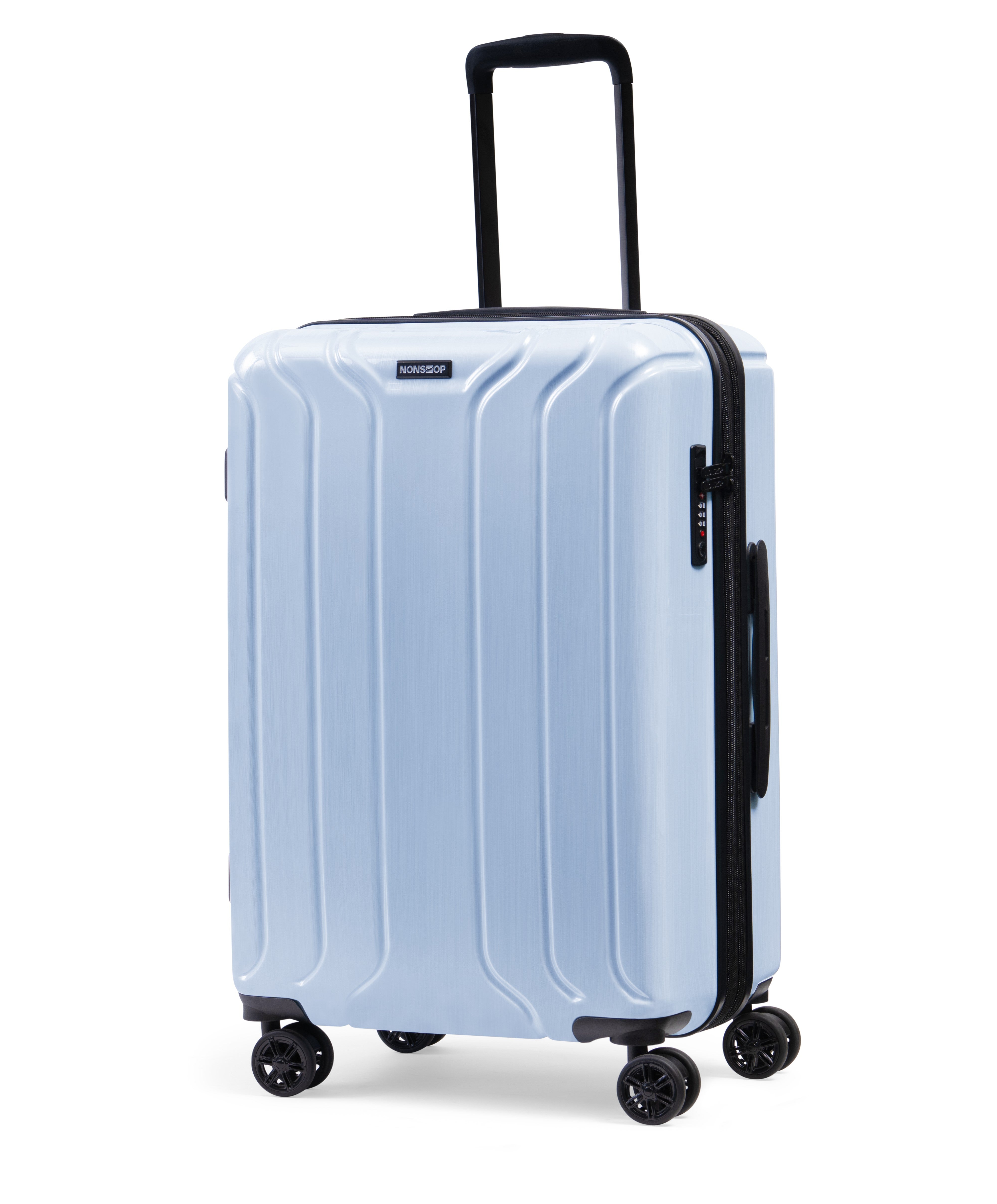 20" Hardside Carry-On Spinner Luggage Suitcase w/ Wheels Lightweight  Matte Blue