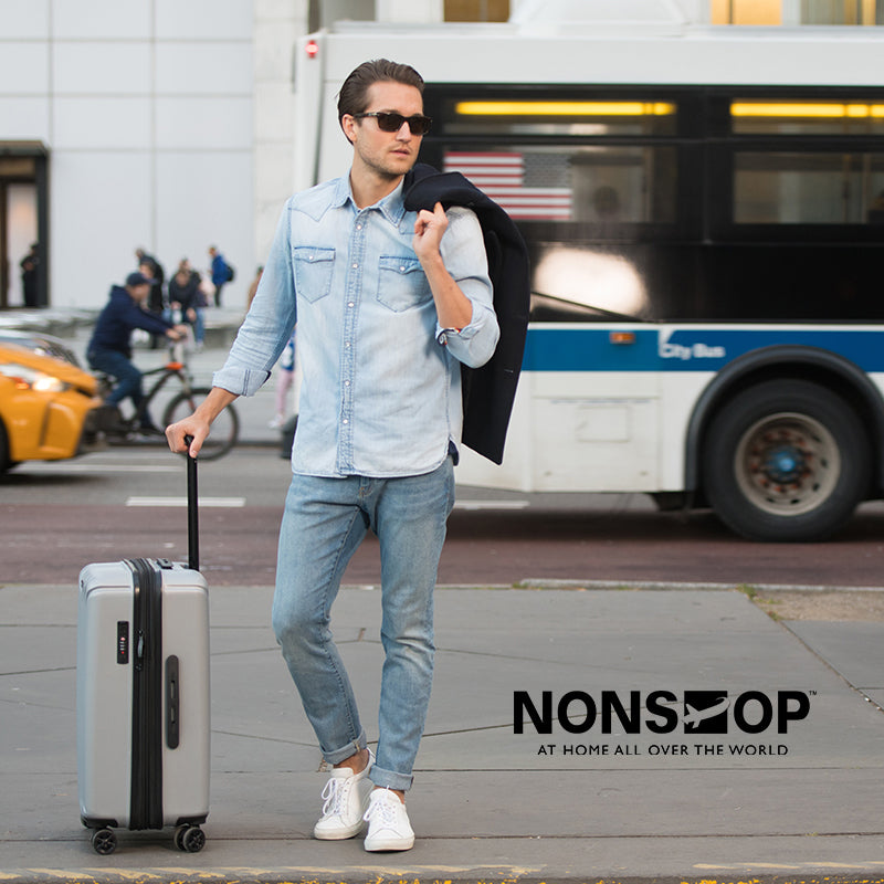 NONSTOP To New York 24-Inch Expandable Spinner with TSA Lock