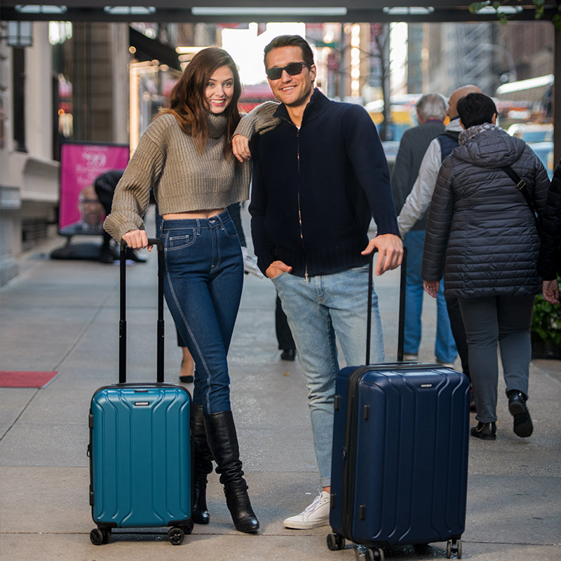 NONSTOP To New York 24-Inch Expandable Spinner with TSA Lock